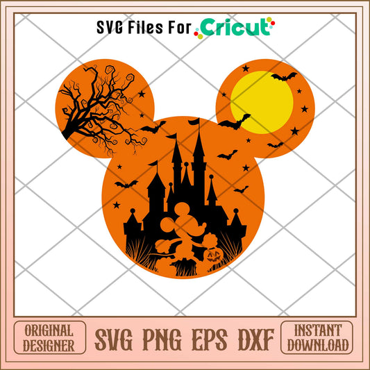 Mickey Trick or Treat halloween svg, Disney characters svg, Digital Download