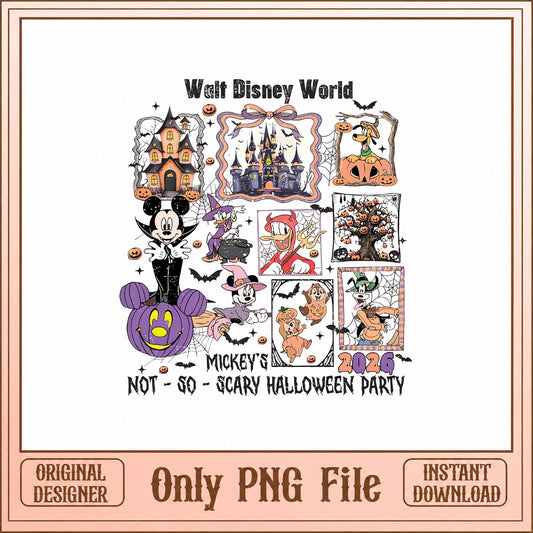 Mickey Disney Halloween SVG Bundle, Walt Disney World PNG, SVG