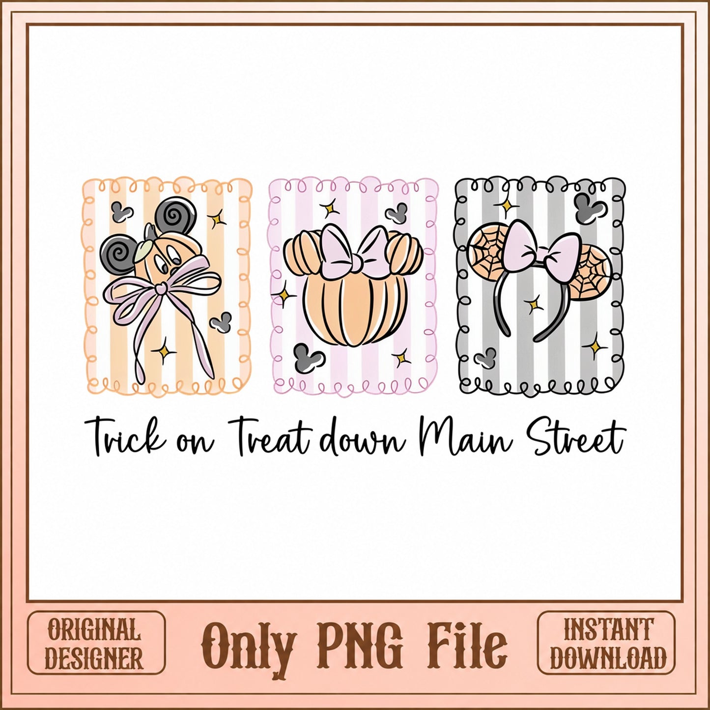 Mickey Mouse Halloween Pumpkin PNG, Trick Or Treat PNG, Disney PNG