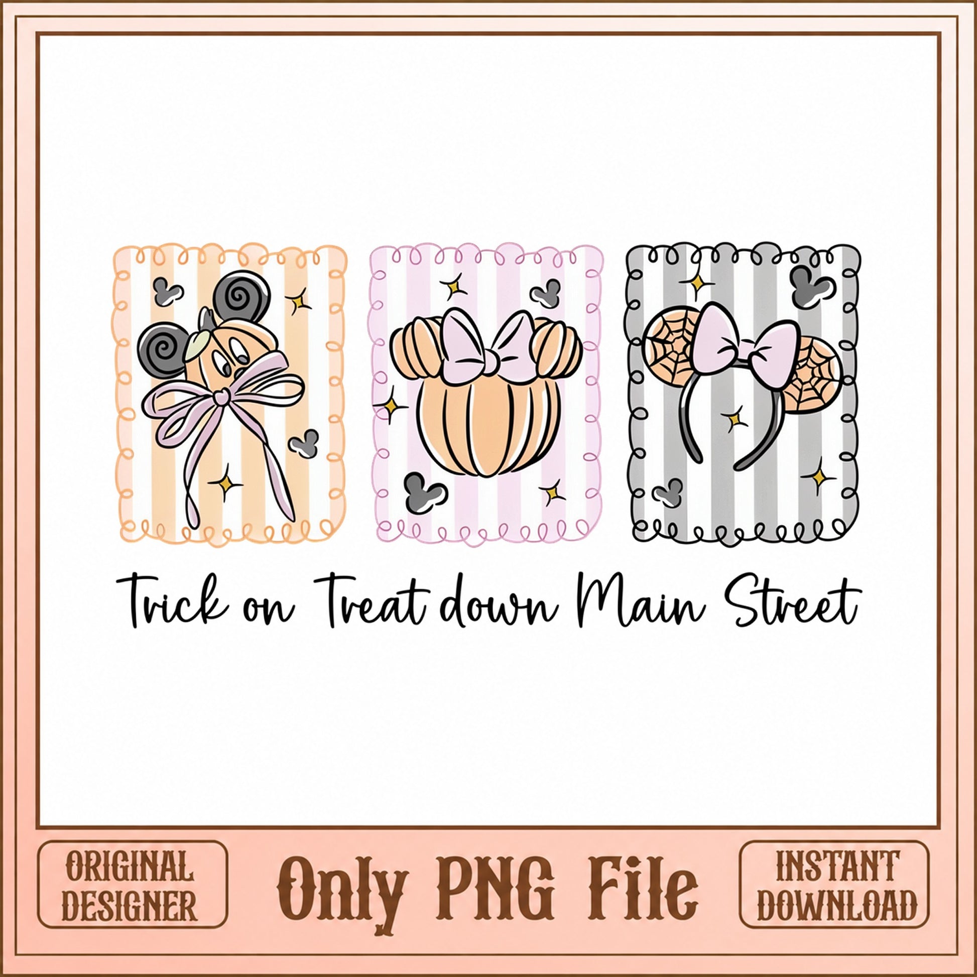 Mickey Mouse Halloween Pumpkin PNG, Trick Or Treat PNG, Disney PNG