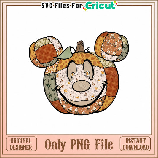 Mickey Mouse Pumpkin PNG, Fall Autumn Halloween, Disney PNG