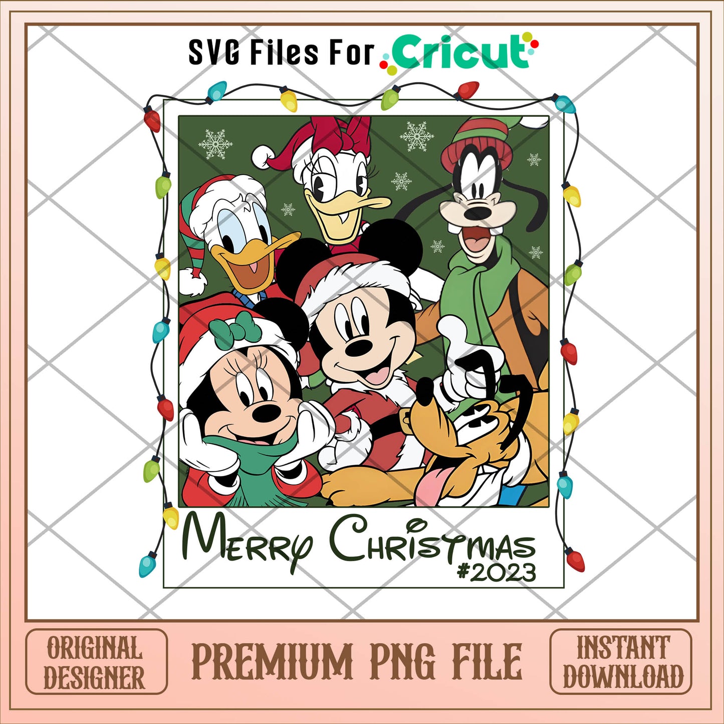 Mickey and friends marry christmas 2023 png, mickey png, christmas png