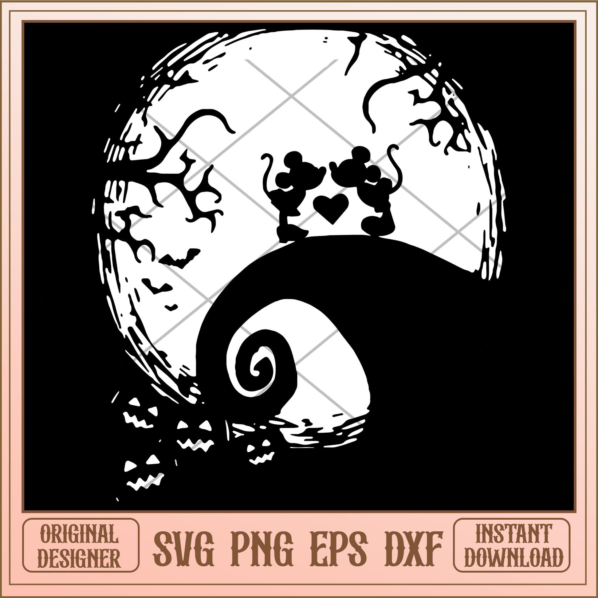 Mickey halloween svg, halloween characters svg, digital download