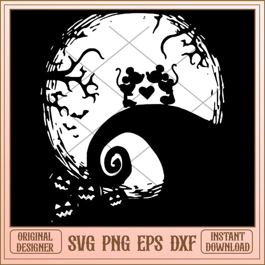 Mickey halloween svg, halloween characters svg, digital download