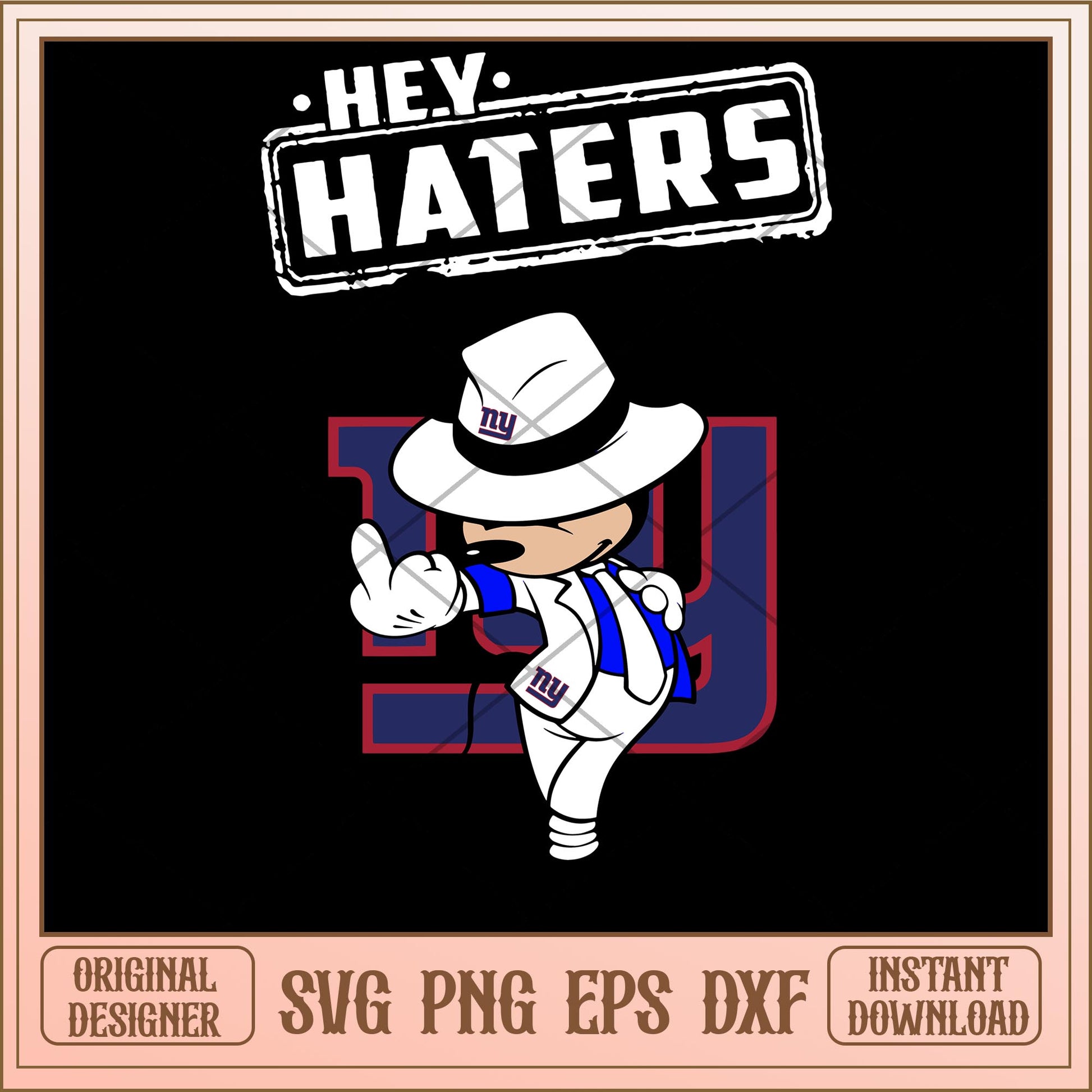 Mickey mouse Hey haters Giants svg, Disney characters svg, digital download