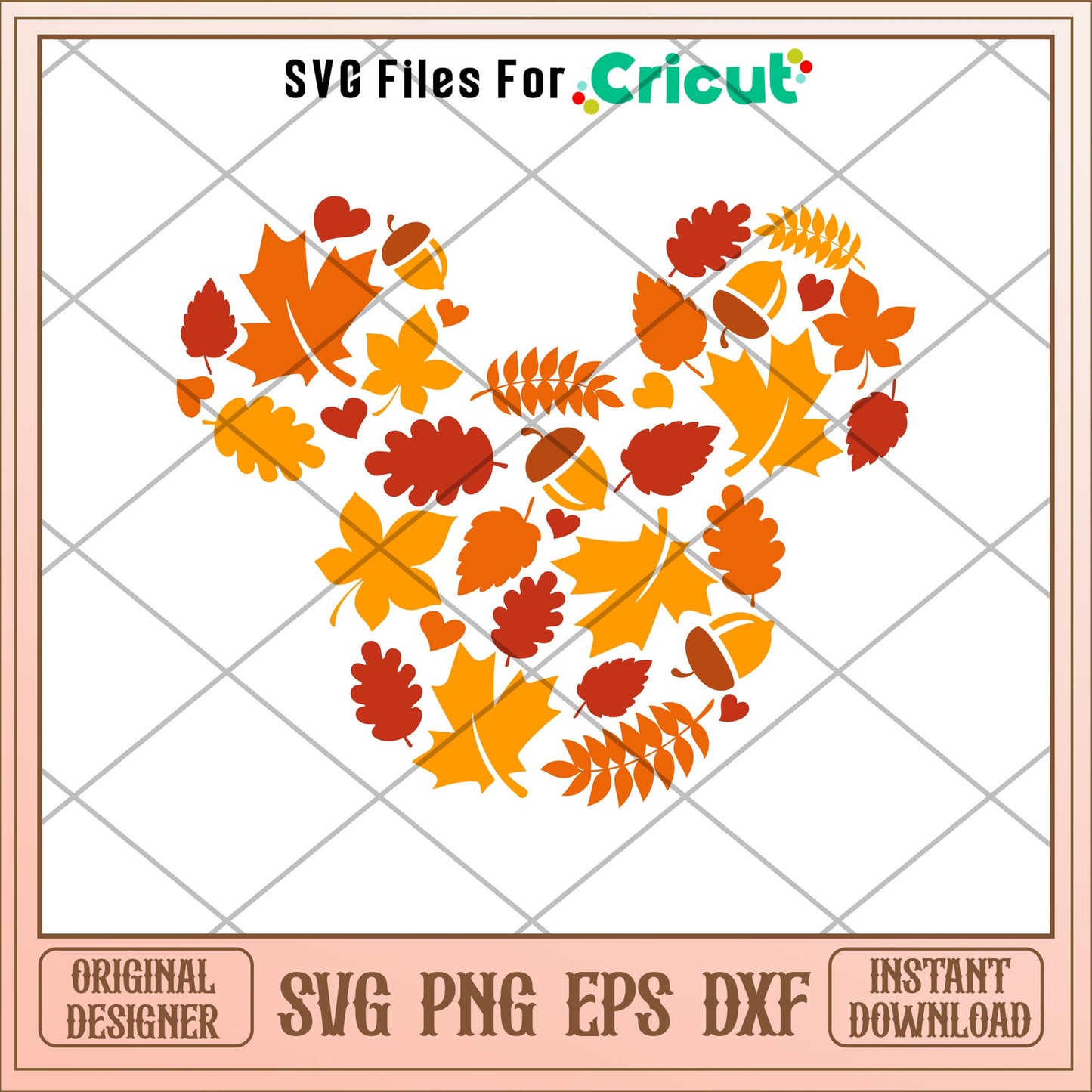 Mickey mouse autumn svg, mickey mouse svg, halloween svg