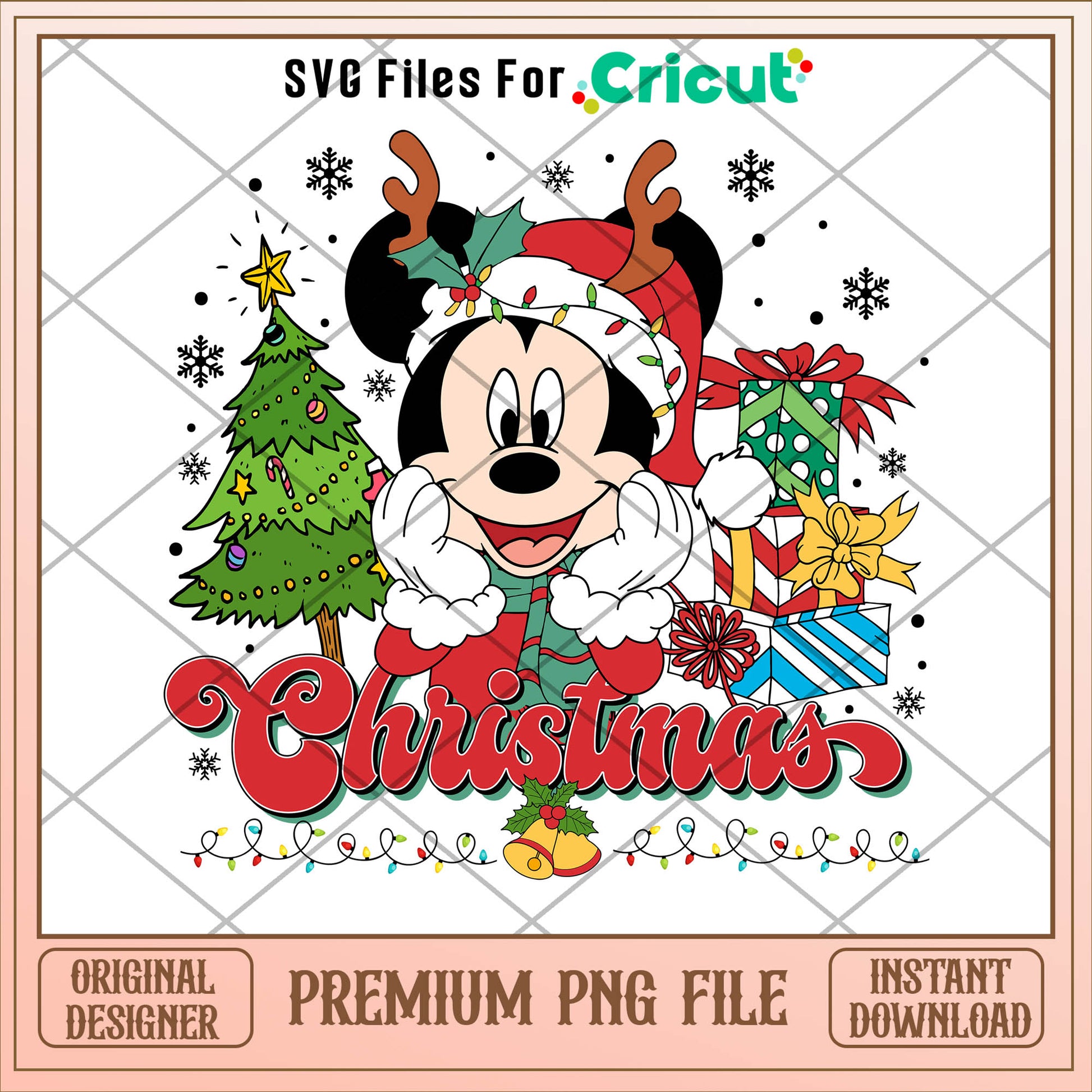 Mickey mouse christmas day svg, mickey mouse svg, chrismas svg