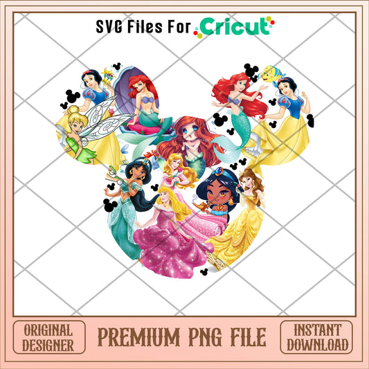 Mickey mouse disney princess png, disney png, christmas png