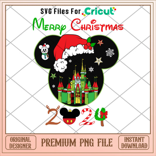 Mickey mouse marry christmas svg, mickey mouse svg, chrismas svg