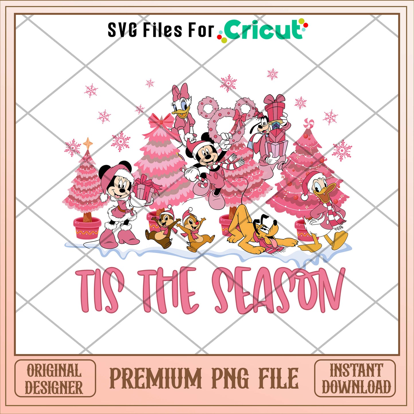 Mickey tis the season png, mickey png, christmas png