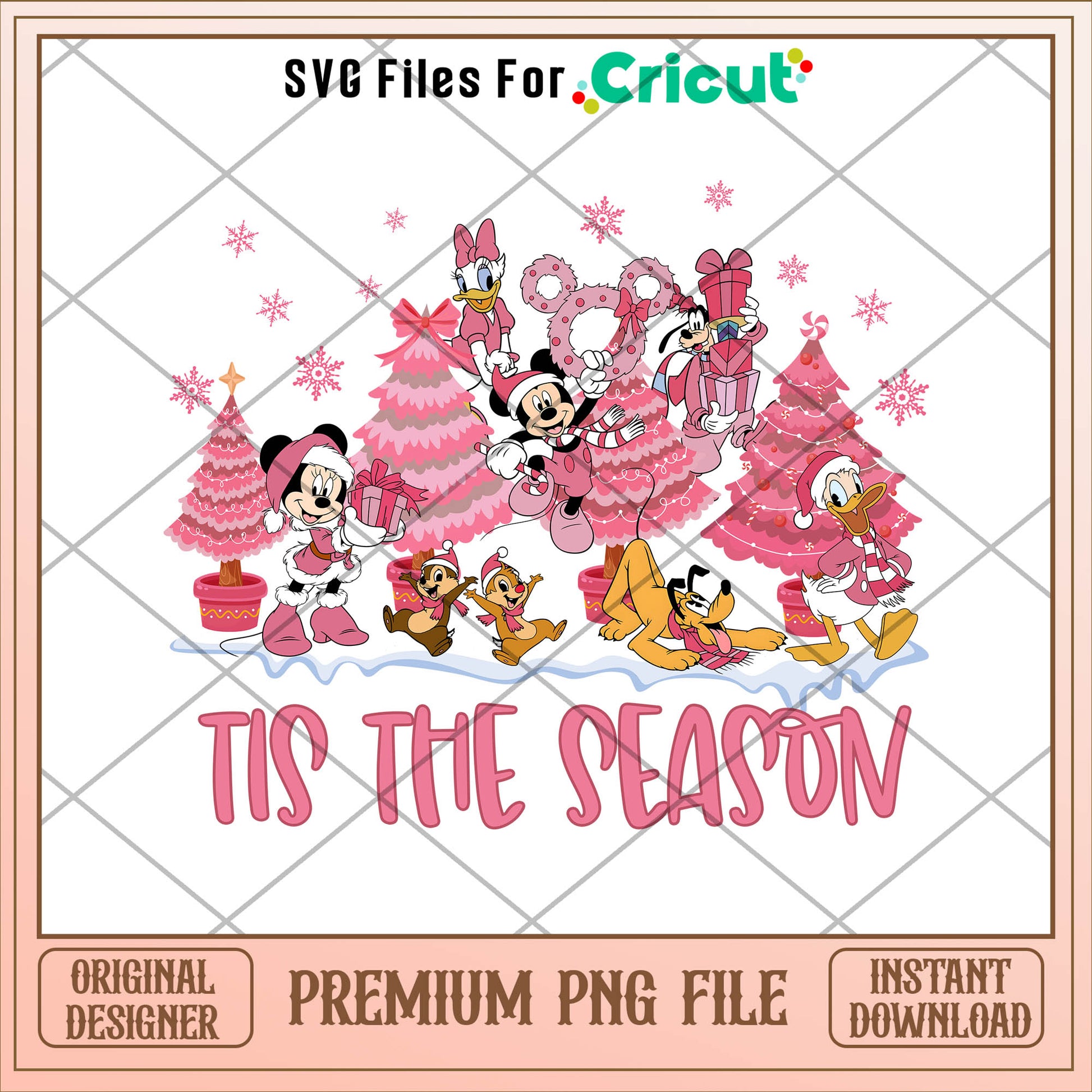 Mickey tis the season png, mickey png, christmas png