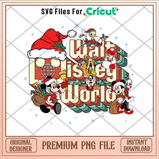 Mickey walt disney world png, mickey png, christmas png