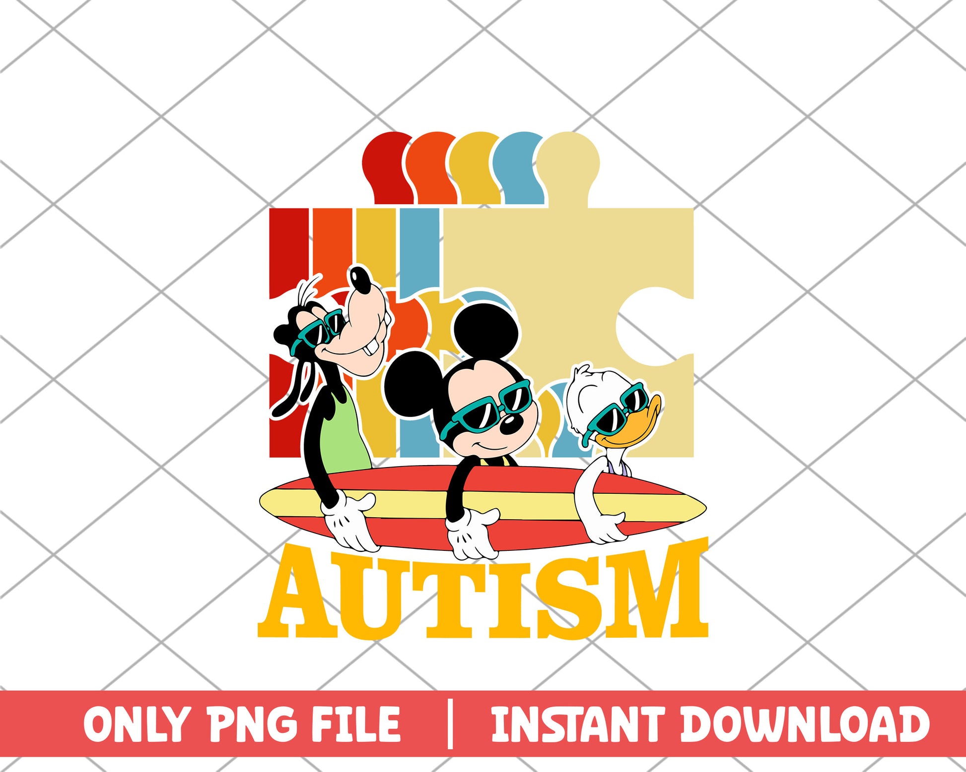 Mickey and friends autism png 