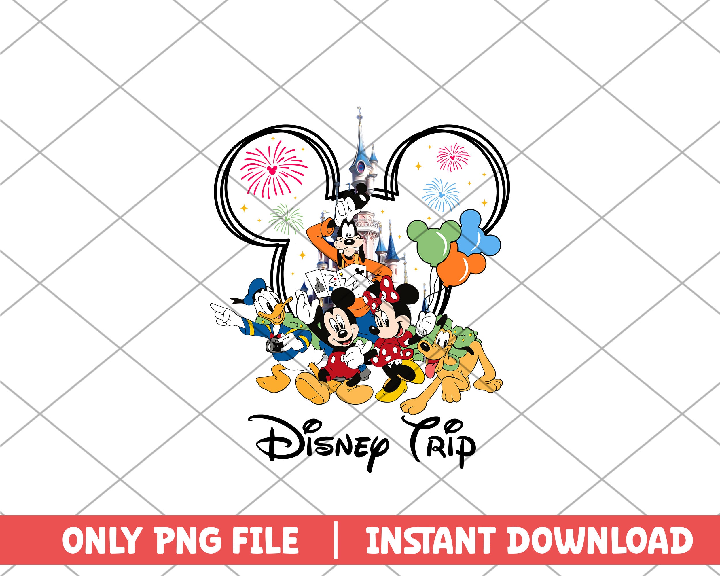 Mickey and friends disney trip disney png – svg files for cricut