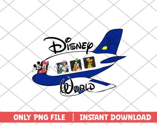 Mickey and friends disney world disney png