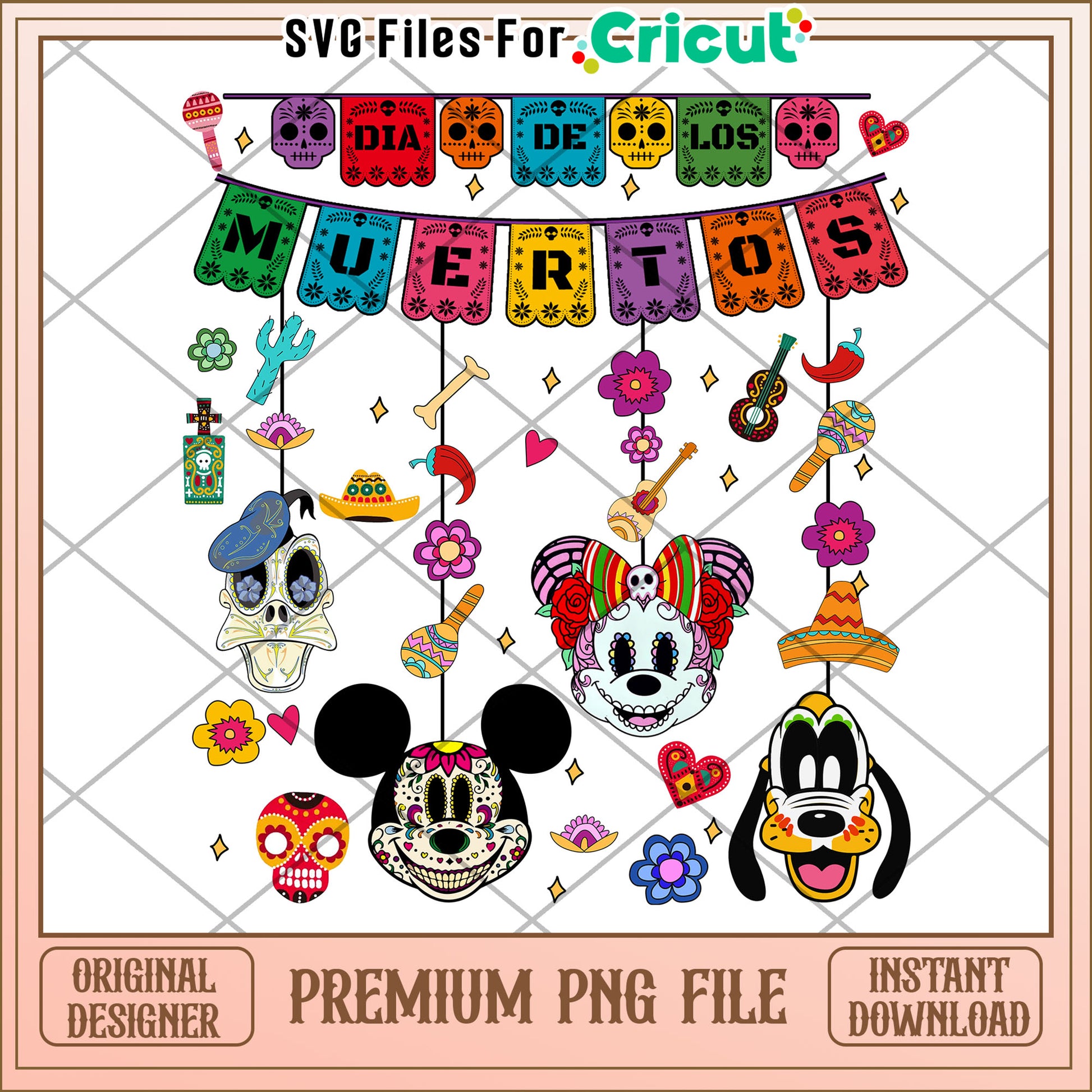 Mickey and friends muertos png, halloween​ movies png, halloween toys png