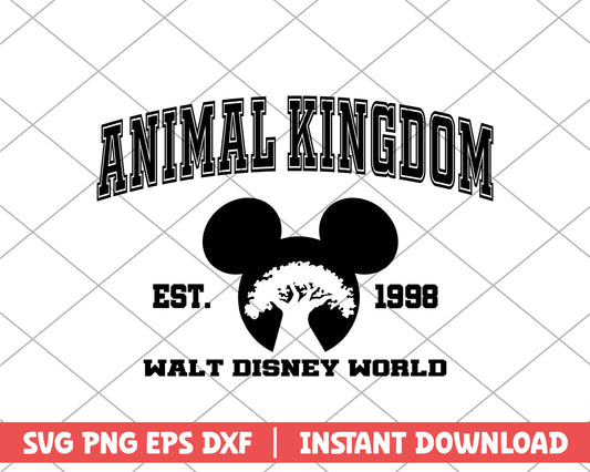 Mickey animal kingdom wald disney world disney svg