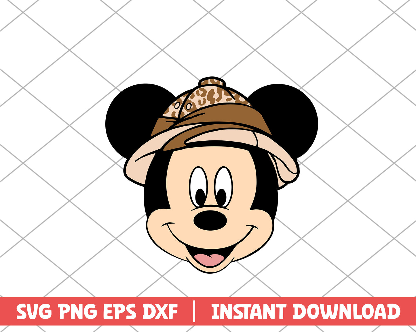 Mickey character disney svg