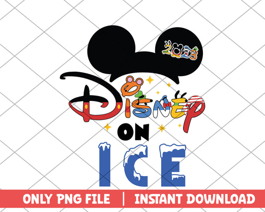 Mickey disney on ice disney png