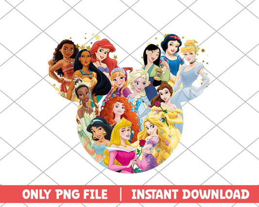 Mickey disney princess disney png