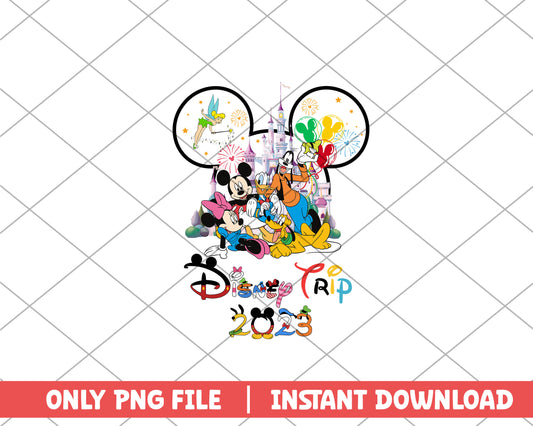 Mickey disney trip 2023 disney png