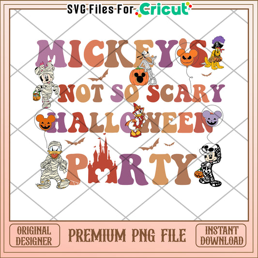 Mickey eyes not so scary design png, halloween​ cartoons png, halloween decor png