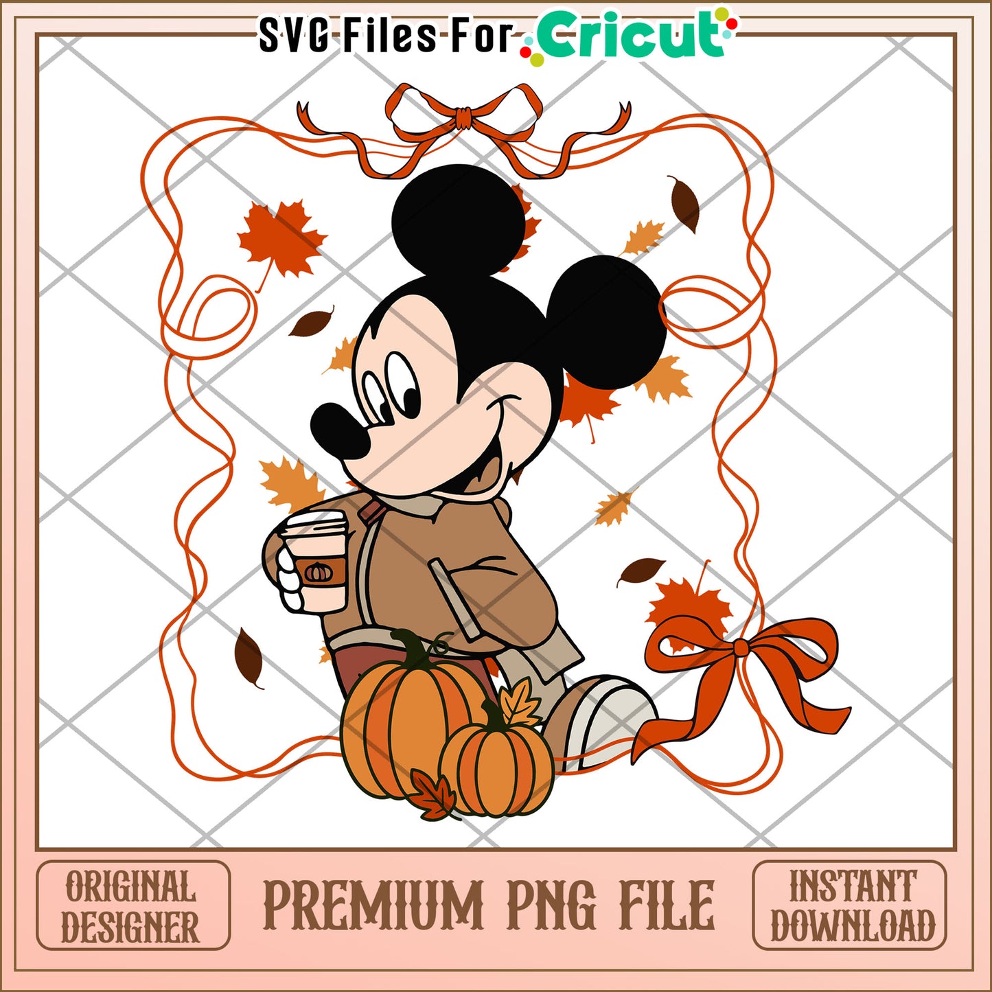 Mickey fall design png, halloween toys png, halloween characters png