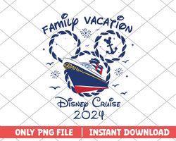 Mickey family vacation disney cruise png