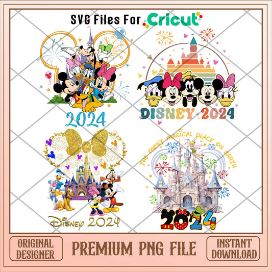 Mickey friends 2024 png bundle