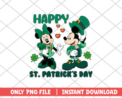 Mickey happy st.patrick's day png 