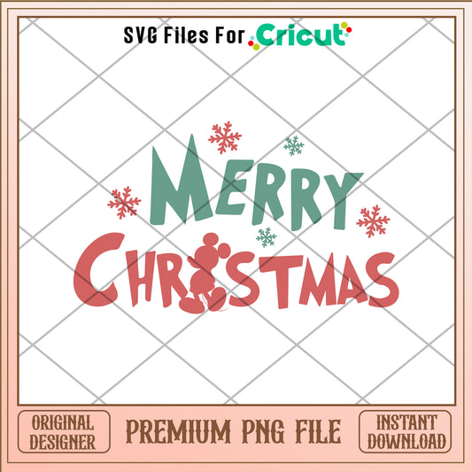 Mickey merry christmas png, Mickey mouse png, merry christmas png
