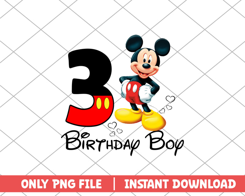 Mickey mouse birthday disney png
