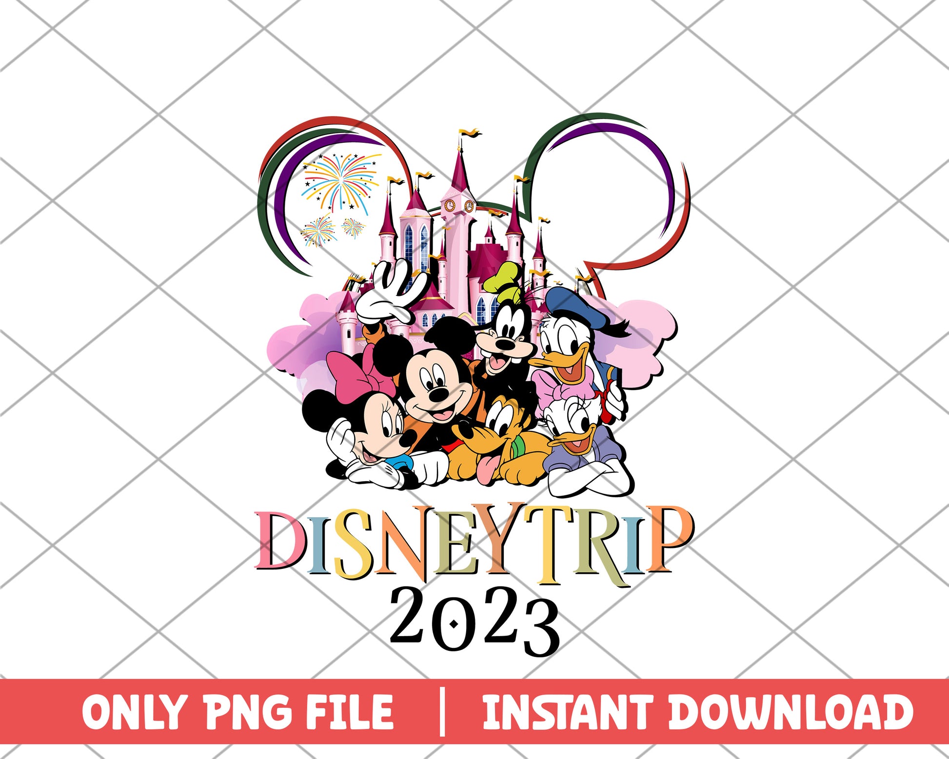Mickey mouse disney trip 2023 disney png
