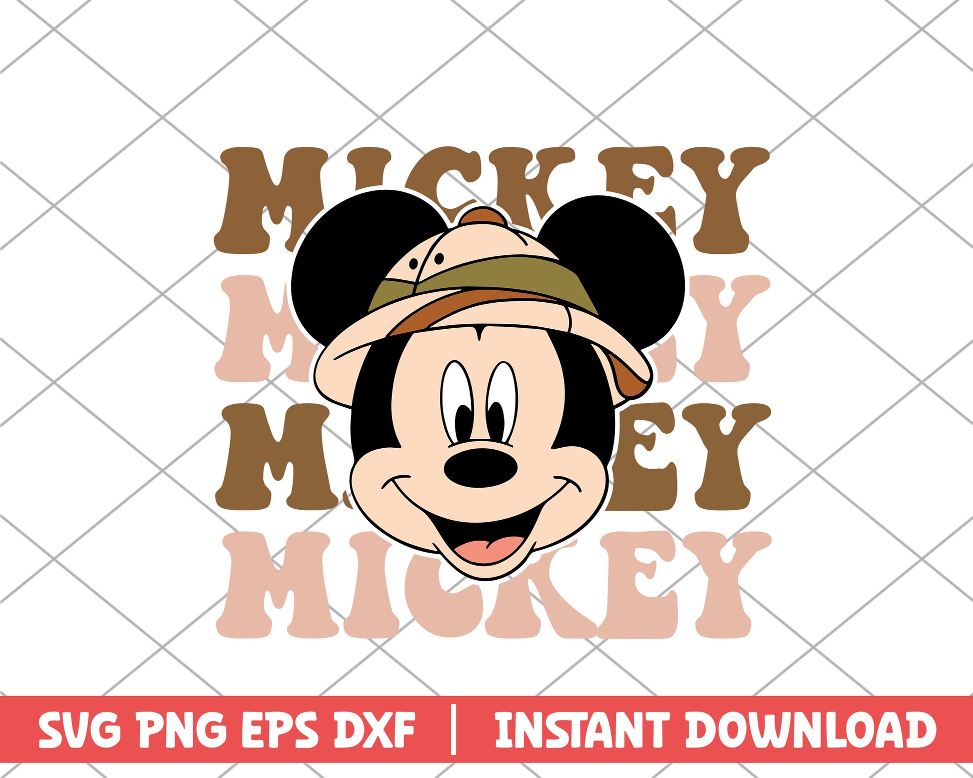 Mickey mouse explorer disney svg