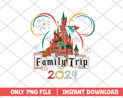 Mickey mouse family trip disney png