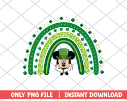Mickey mouse patrick day disney png