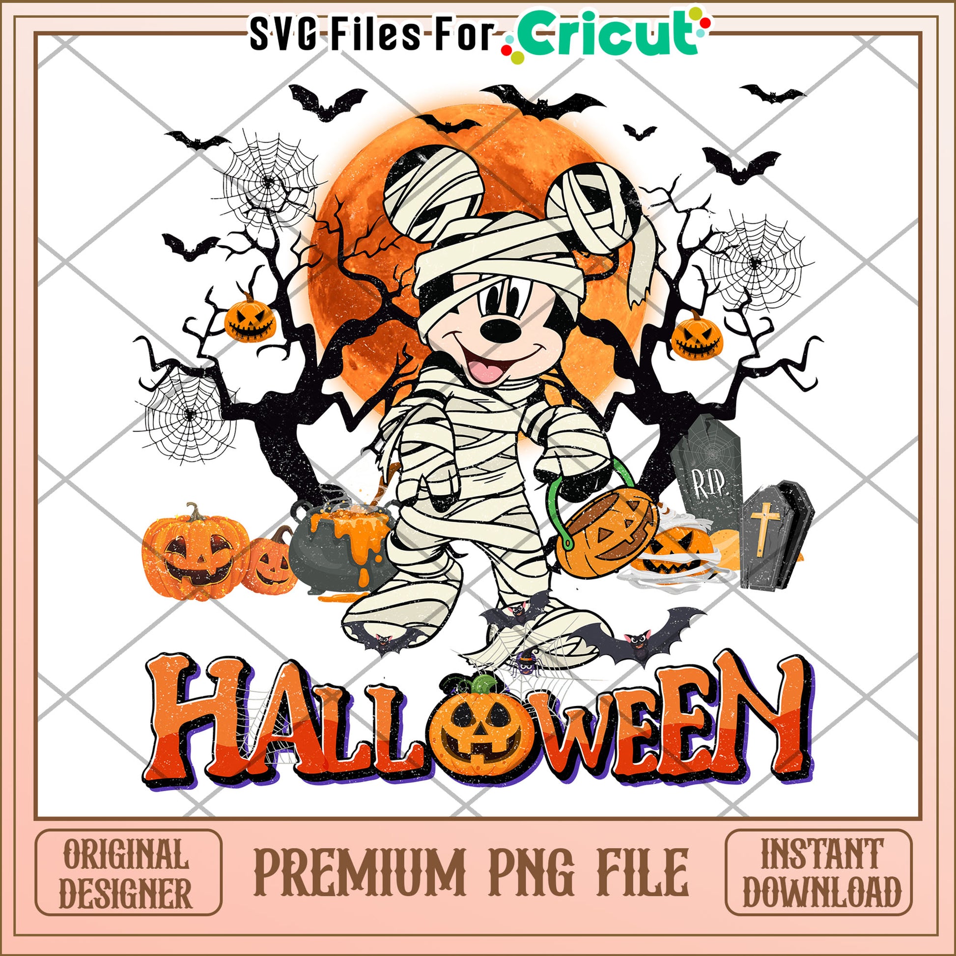 Mickey mummy png, halloween events​ png,trick or treat png