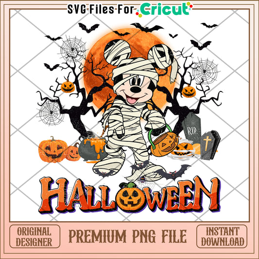 Mickey mummy png, halloween events​ png,trick or treat png