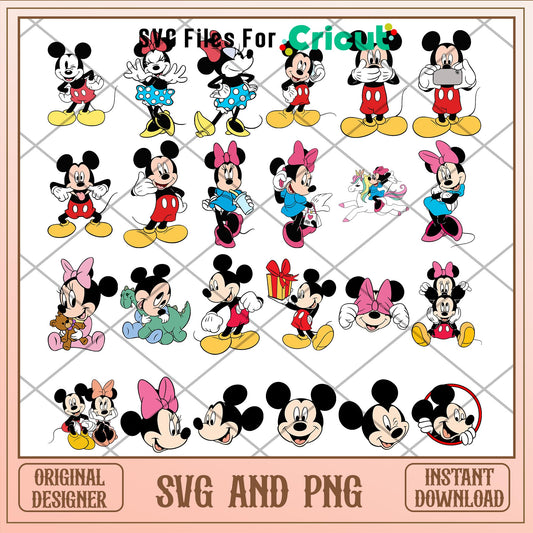 Disney Mickey mouse svg bundle 