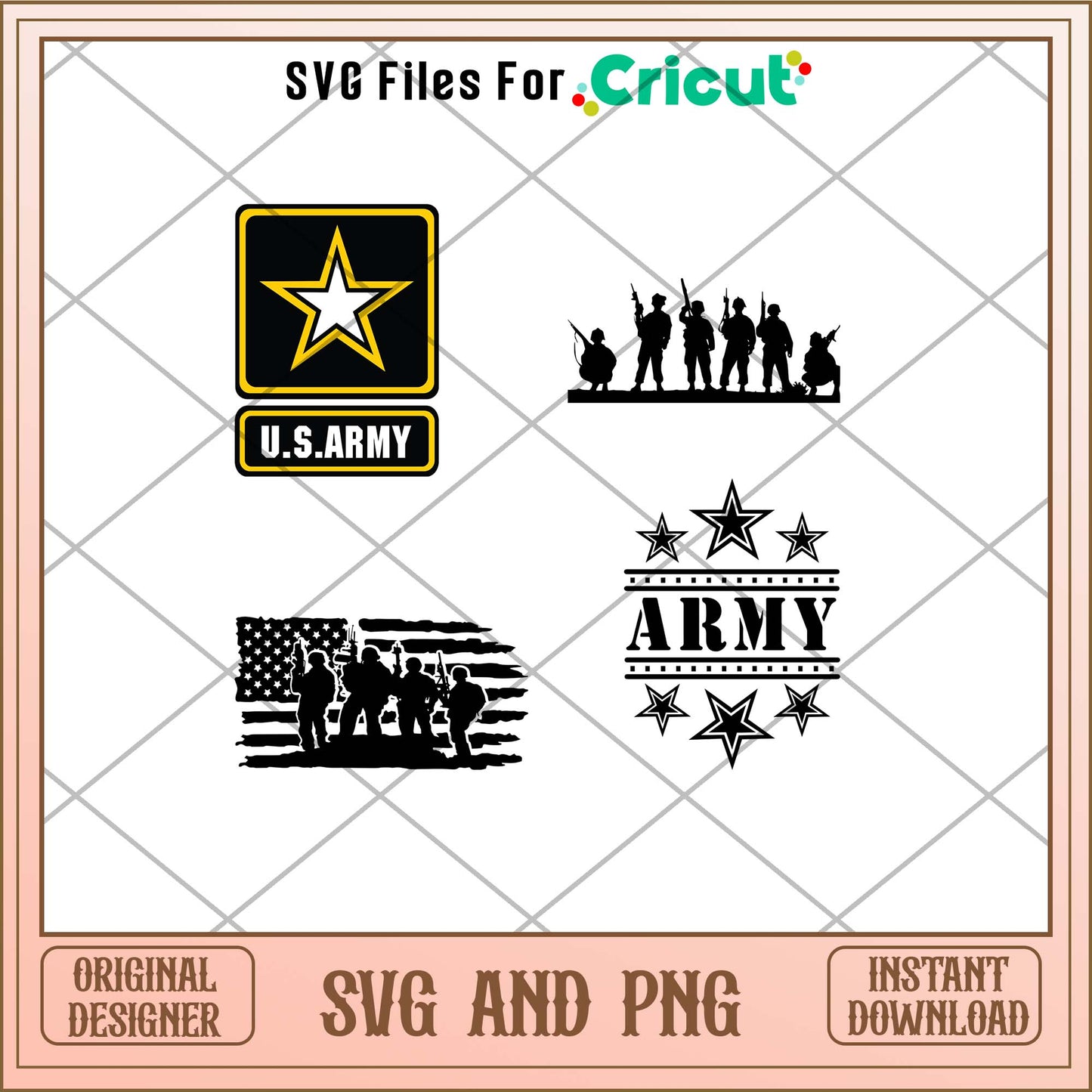 Military svg bundle, US army art svg bundle - Svgfileforcricut