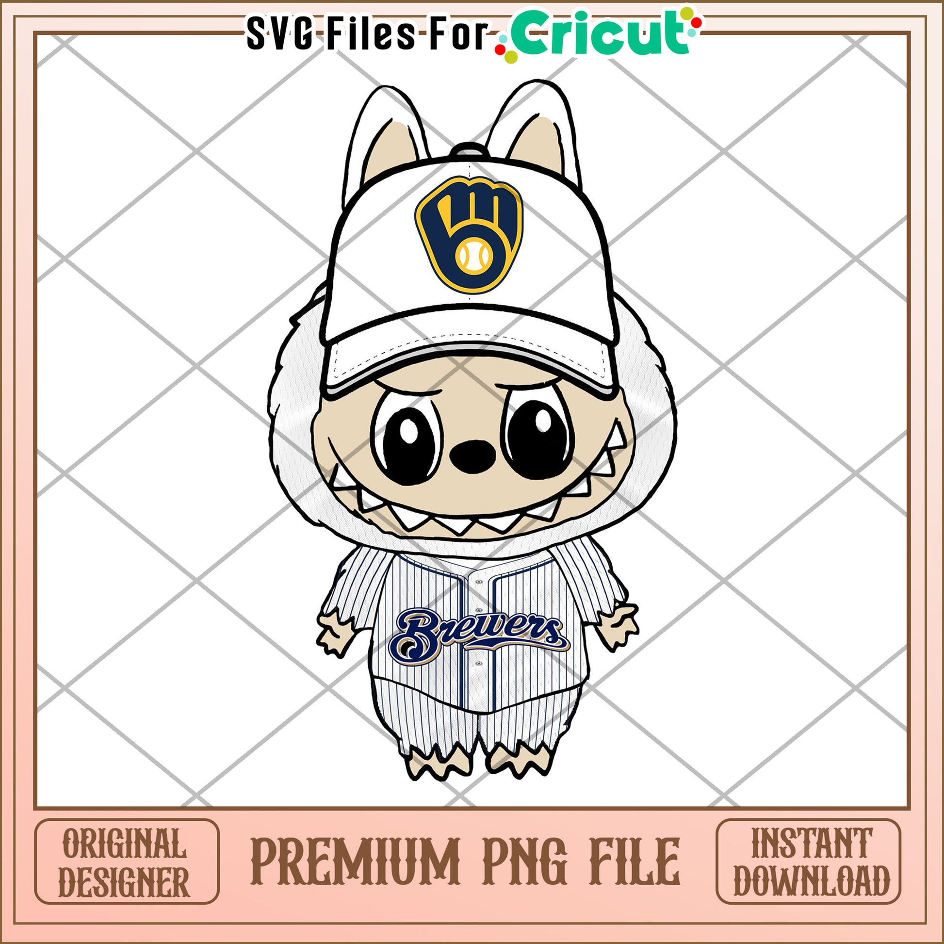 Milwaukee brewers labubu png, mlb teams png, mlb american png