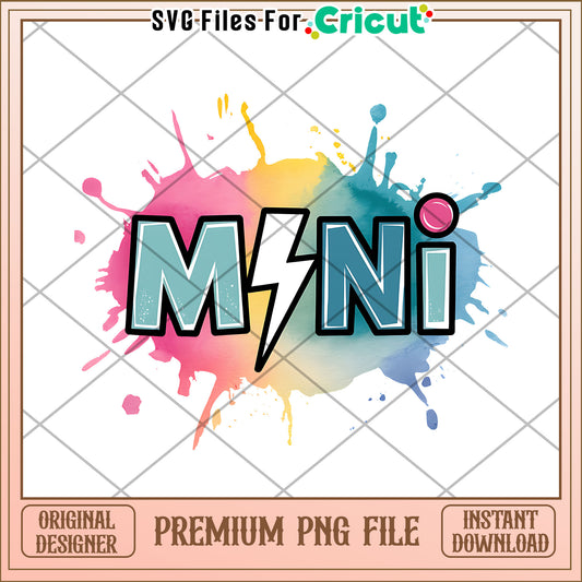 Mini PNG Design Watercolor Splash