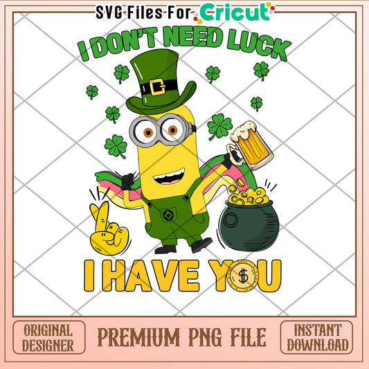 Minion St Patricks Day PNG