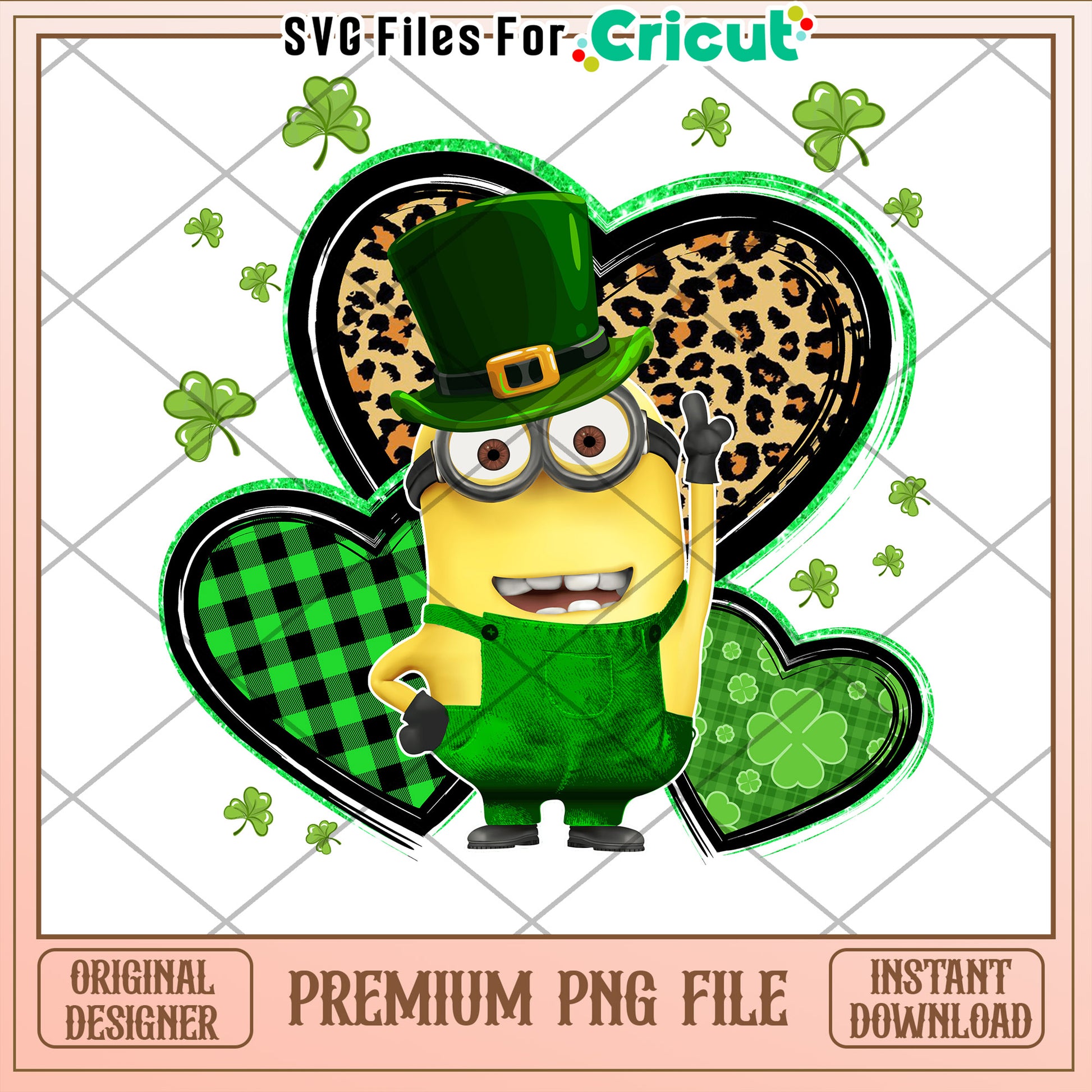 Minion St Patricks Day PNG Sublimation