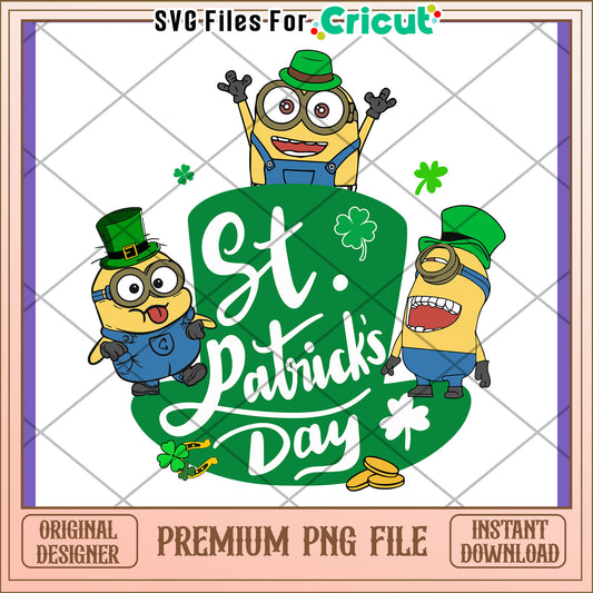 Minions St Patricks Day PNG Design