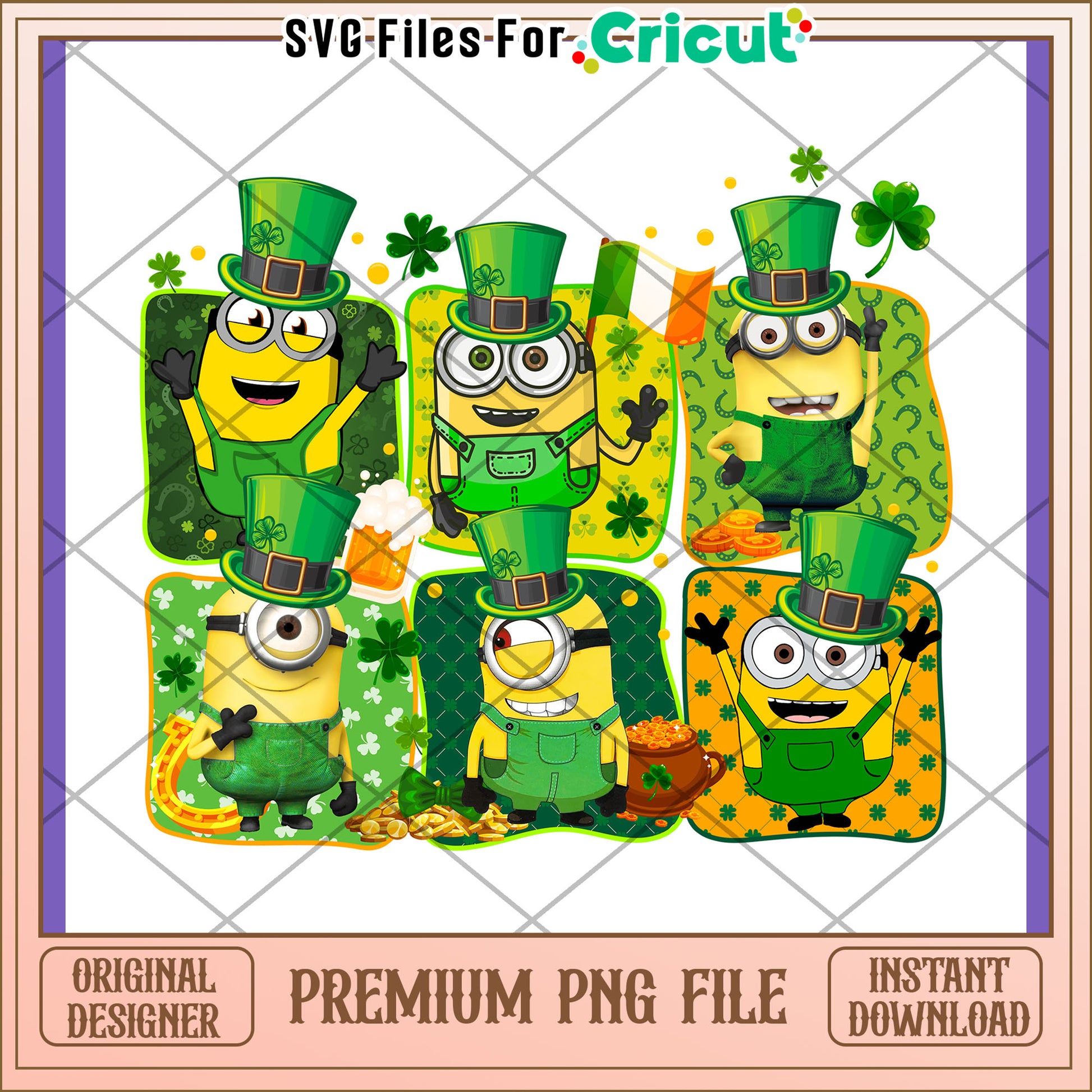 Minions St Patricks Day PNG Download