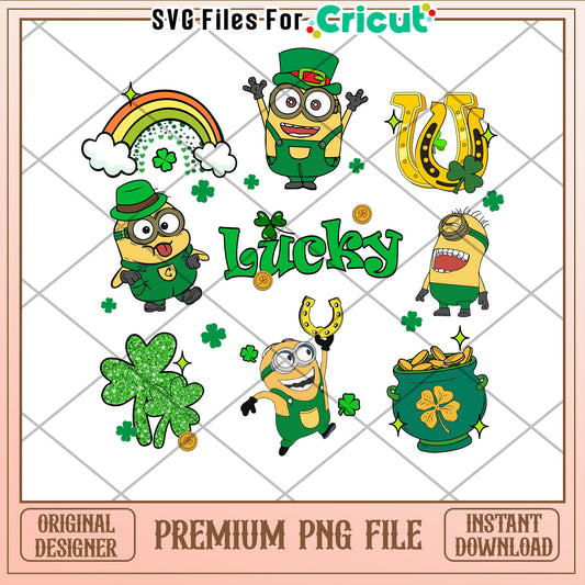 Minions St Patricks Day PNG Images