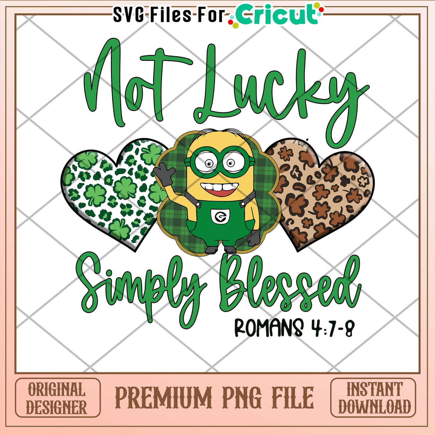 Minions St Patricks Day PNG Romans 478