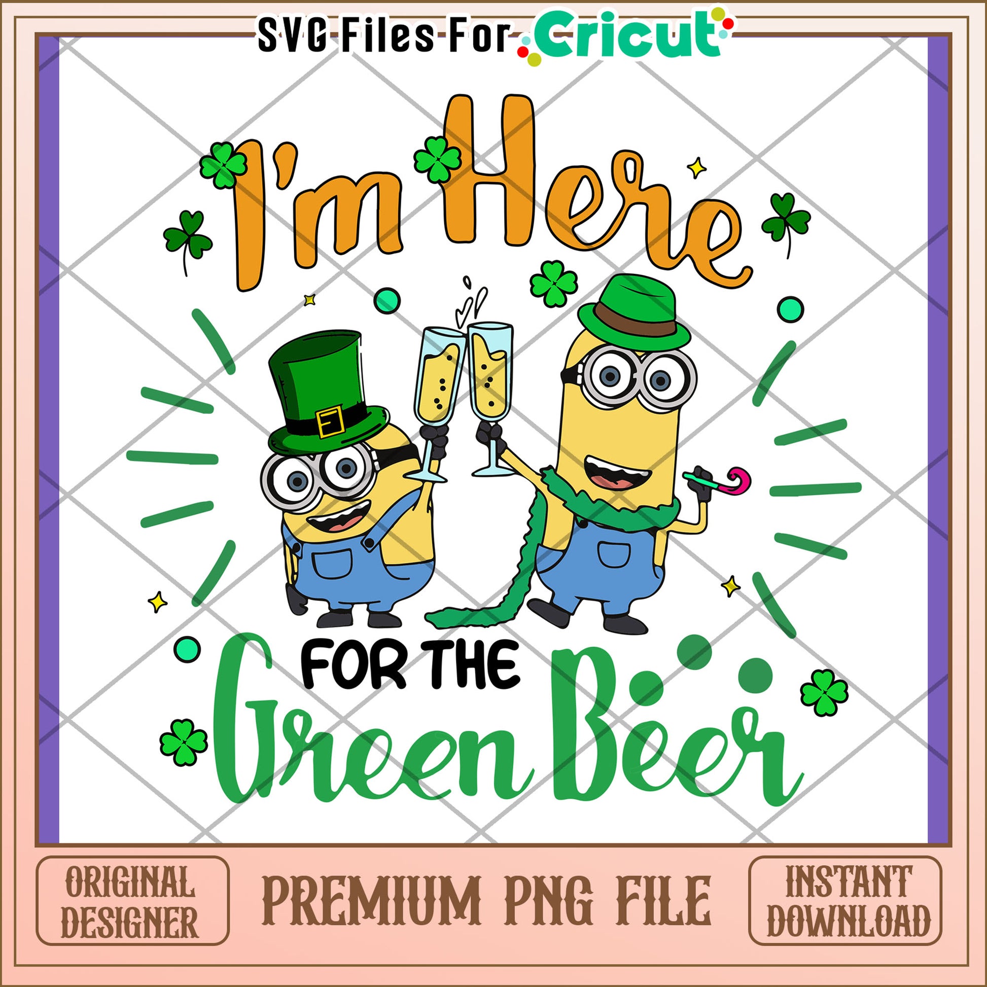 Minions St Patricks Day PNG