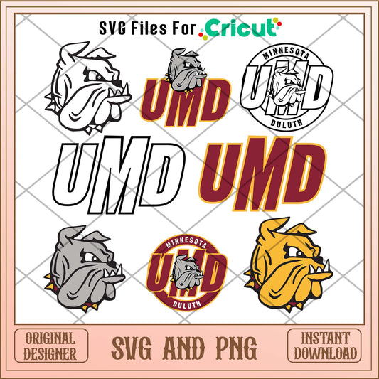 Minnesota Duluth Bulldogs svg, Minnesota Bulldogs svg bundle, NCAA svg